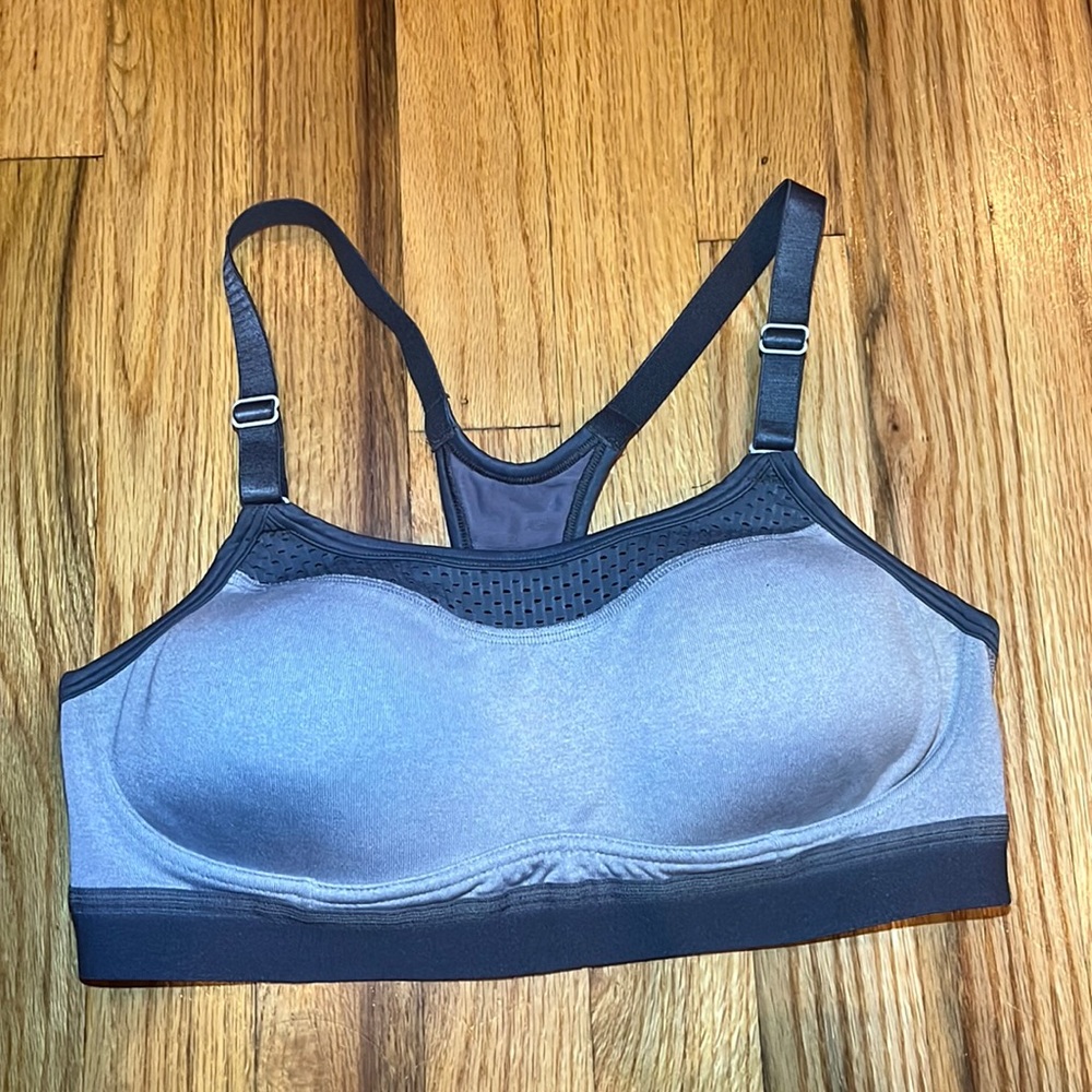 Champion Gray Fuller Bust Maximum Support Sports Bra